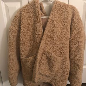 Oversized Teddy Shacket